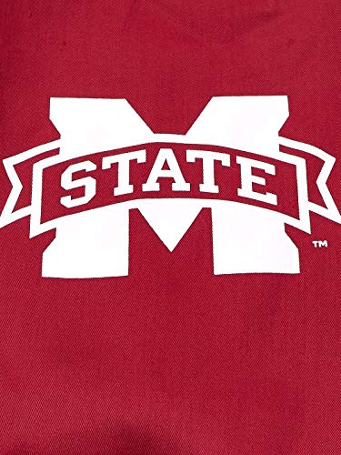Pro Specialties Group Ncaa Mississippi State Bulldogs Mens Chef Hat & Apron, Full Color Team Logo, One Size