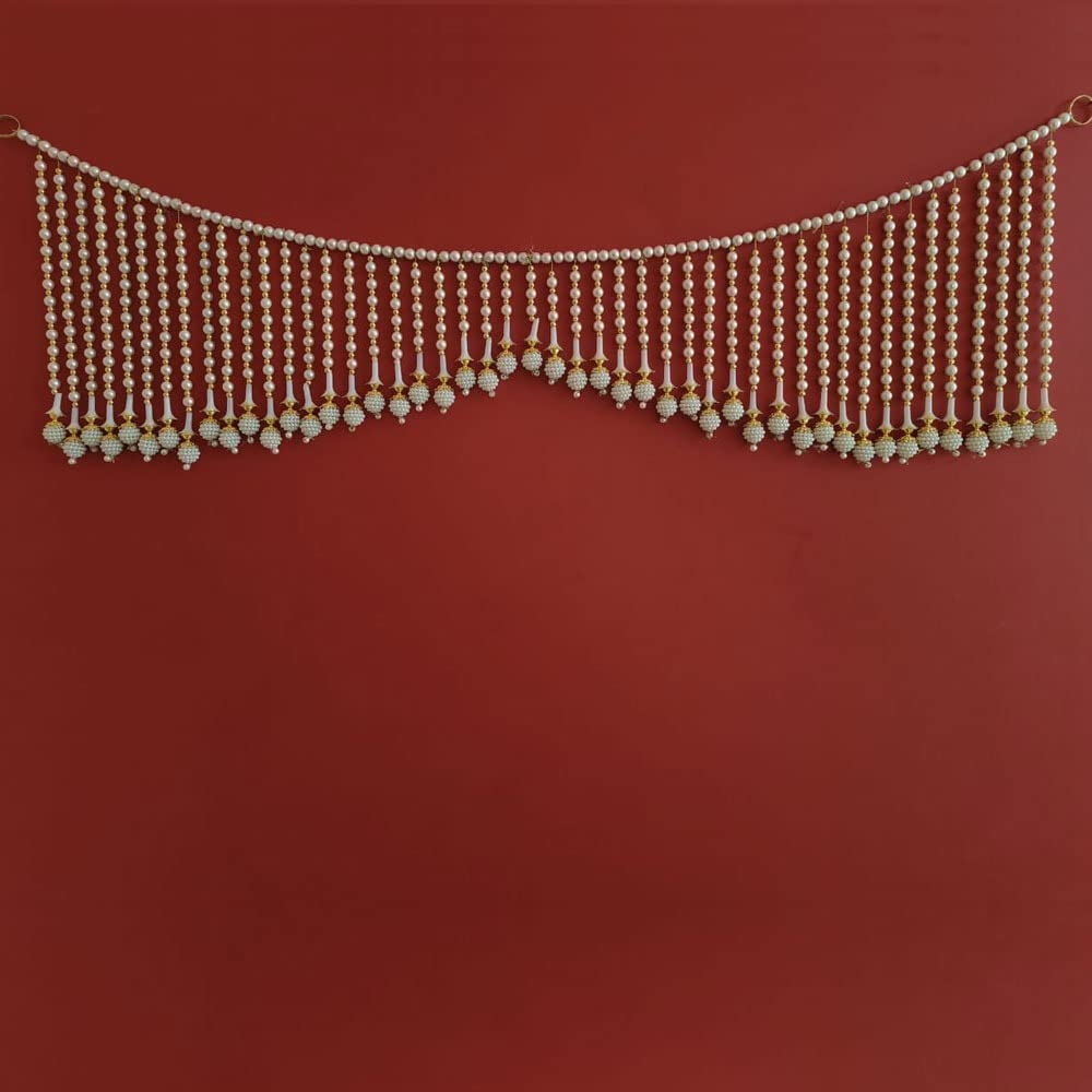 Mygiftyshop Handmade Door Hanging Moti Latkan Style Bandarwal Toran (Tms-02) -Diwali New Year Inauguration Wedding Festival Home