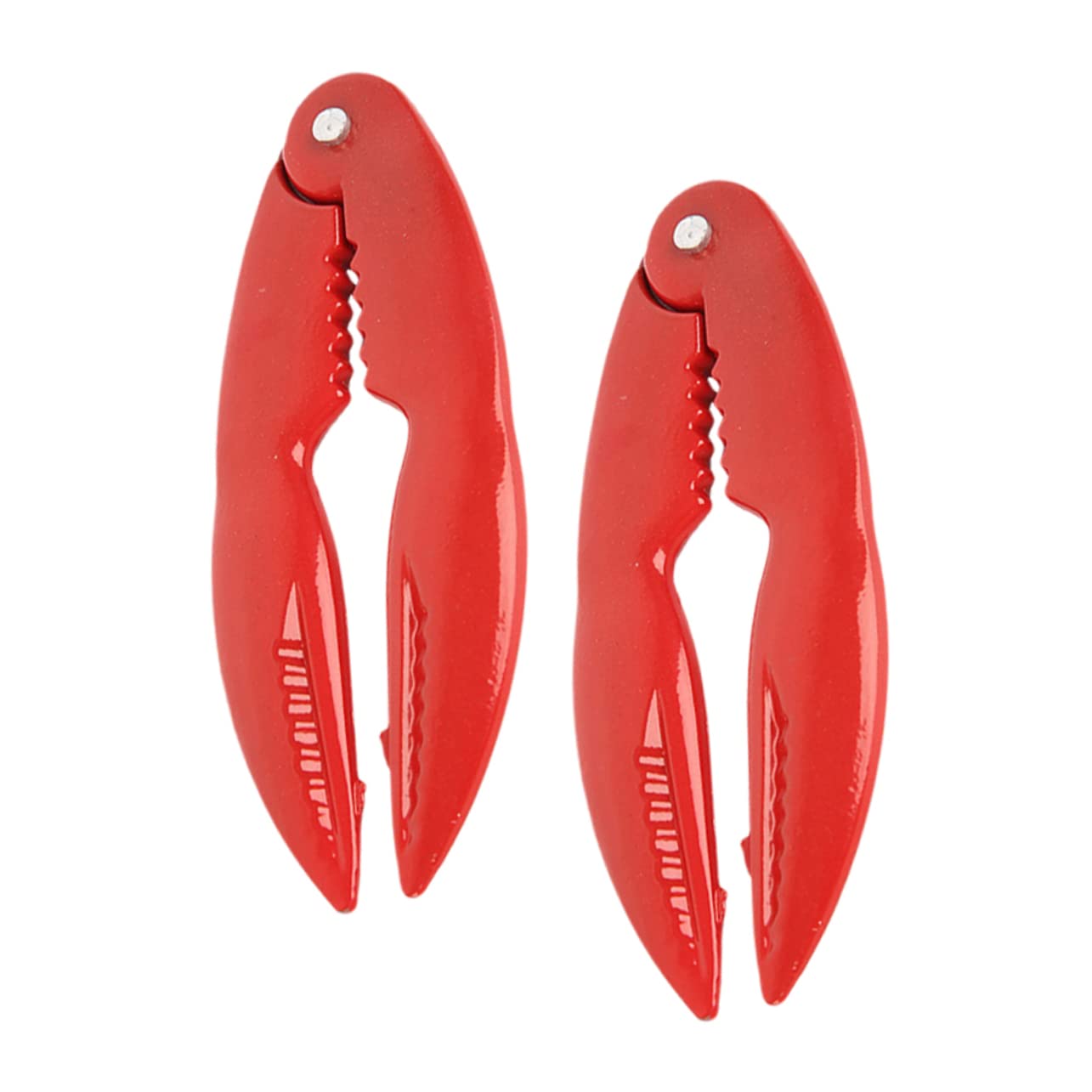 Offsch 2Pcs Crab Clamp Lobster Clip Multi Peeler Stainless Steel Spoon Cookies Nut Lobster Spoons Crab Legs Crackers Lobster Cra