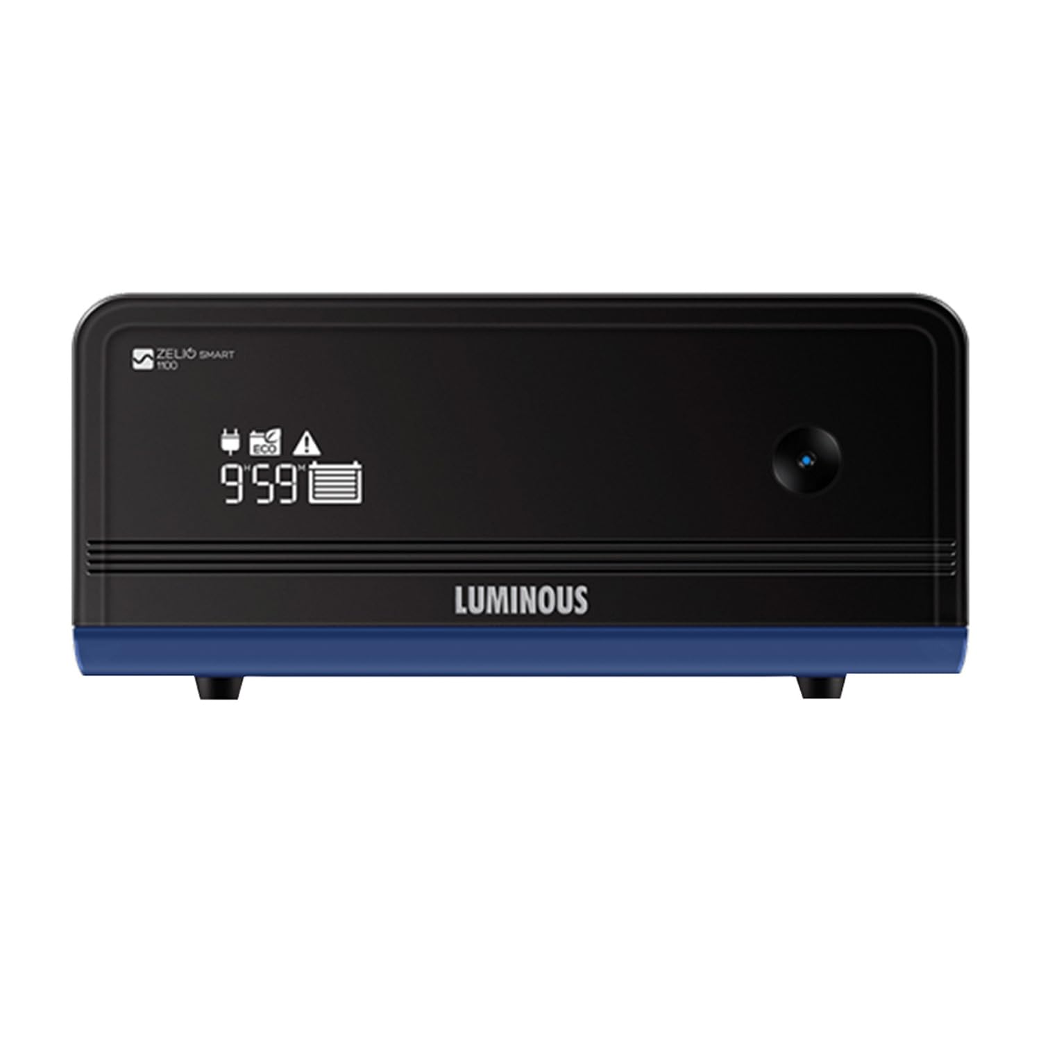 Luminous Zelio+ 1100 Inverter For Home, Office & Shops | 900Va/12V Pure Sinewave | Reliable Power Backup | Reliable Power Backup