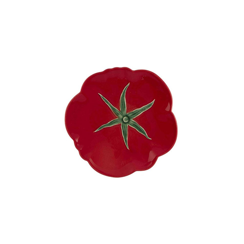 Bordallo Pinheiro Tomato Fruit / Salad Plates, Set Of 4