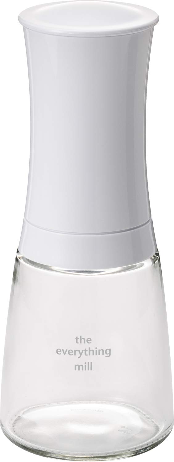 Kyocera Advanced Ceramics Pepper, Salt, Seed and Spice Mill with Adjustable Advanced Ceramic Grinder, The Everything Mill-Brilli