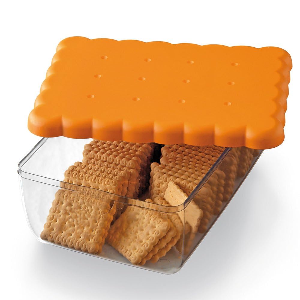 Snips 077120 Rectangular Biscuit Saver  Brownclear
