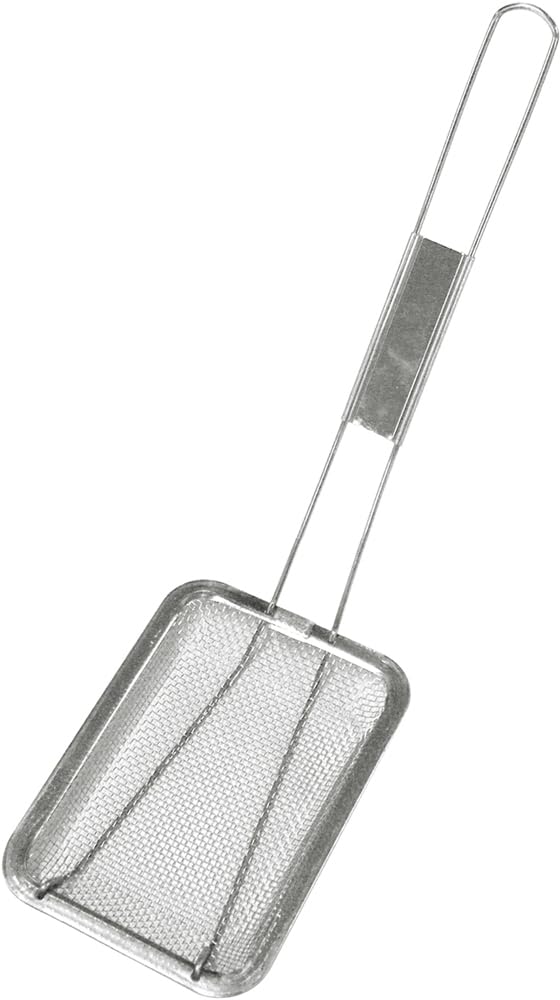 Tempura Meijin Scooping Oil Sticker, Square Type TM-09