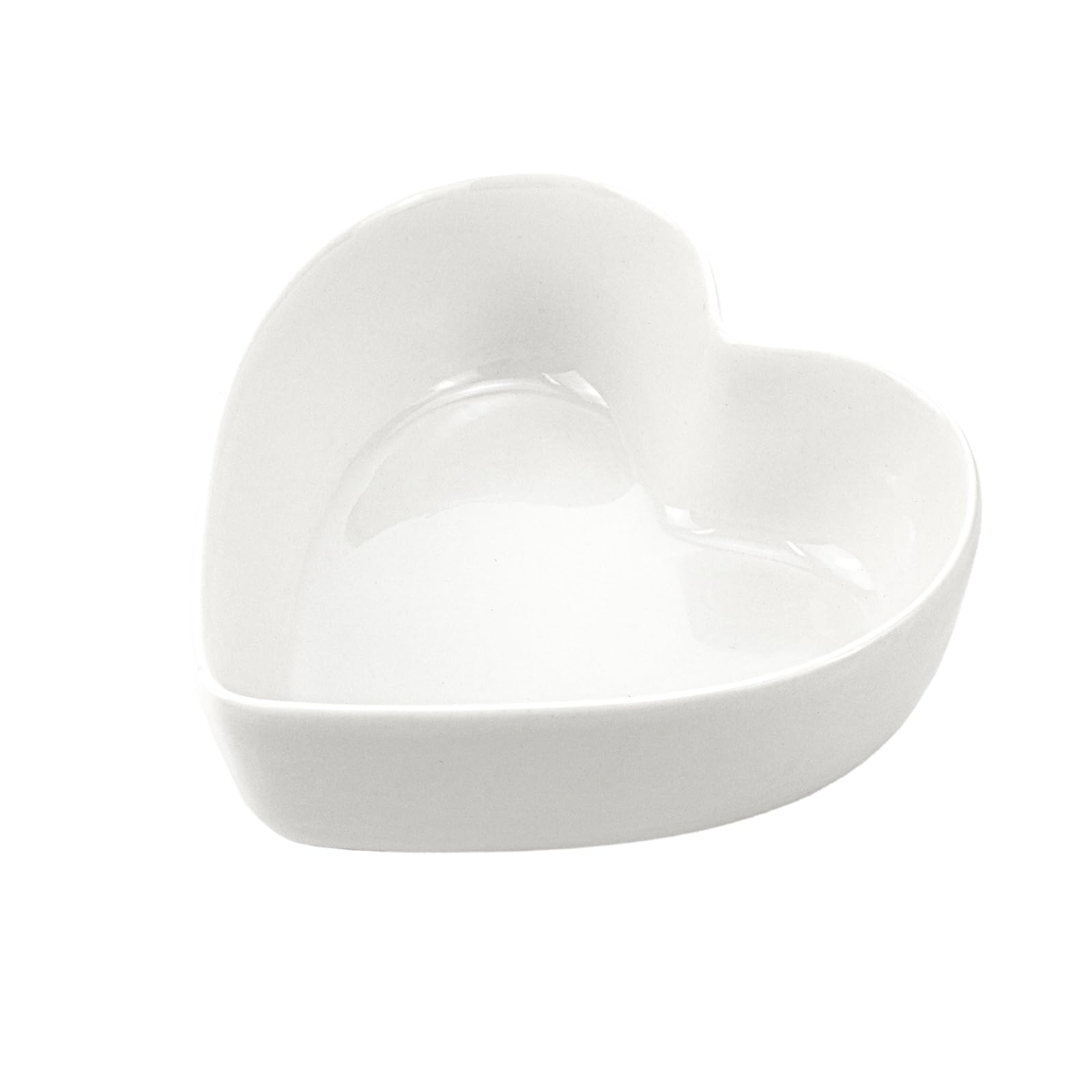 Wait Fly Heart-Shaped Bowls For Salad Soup Snack Dessert Best Kitchen Household Cooking Gifts For Home Kitchen, White