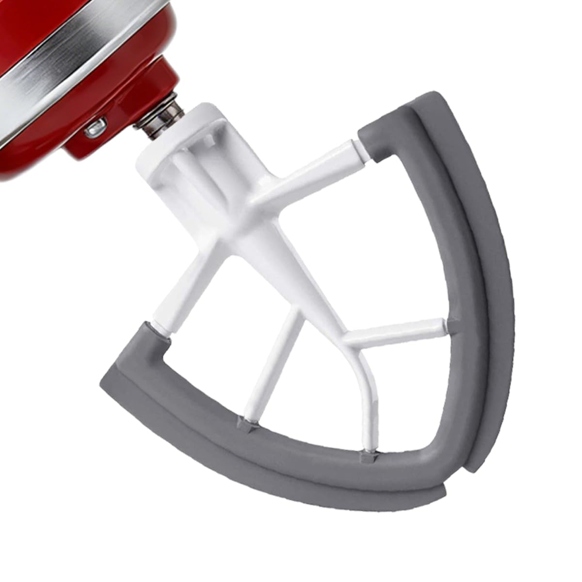 Ezato 4.55QT Flex Edge Beater for KitchenAid, Bowl Scraping Mixer Attachment, Dishwasher Safe for KitchenAid TiltHead Stand Mi