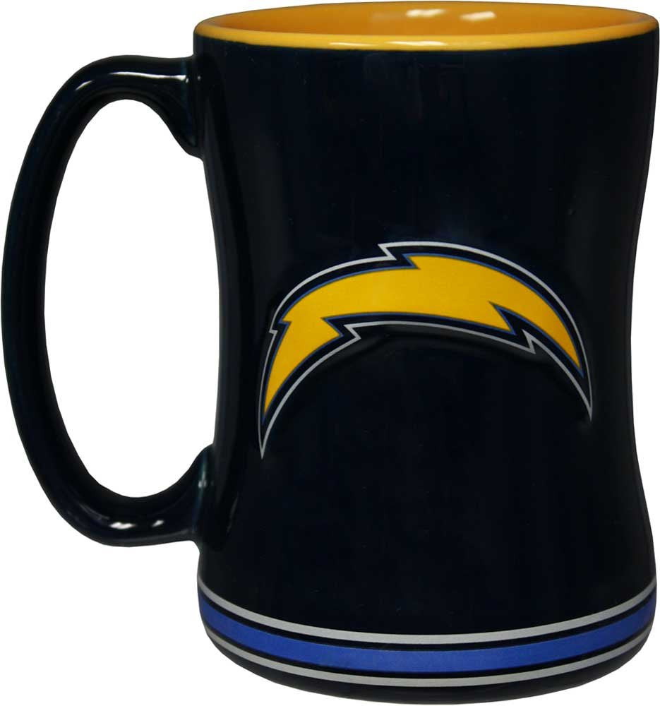 Boelter Brands San Diego Chargers Sculpted Coffee Mug