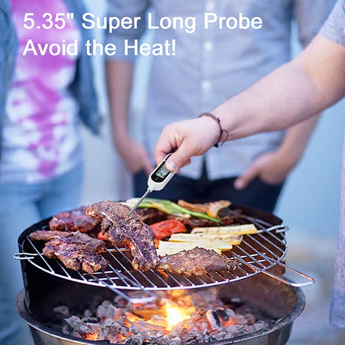 Digital Instant Read Meat Thermometer Kitchen Cooking Food Candy Thermometer For Oil Deep Fry Bbq Grill Smoker Thermometer By Ai
