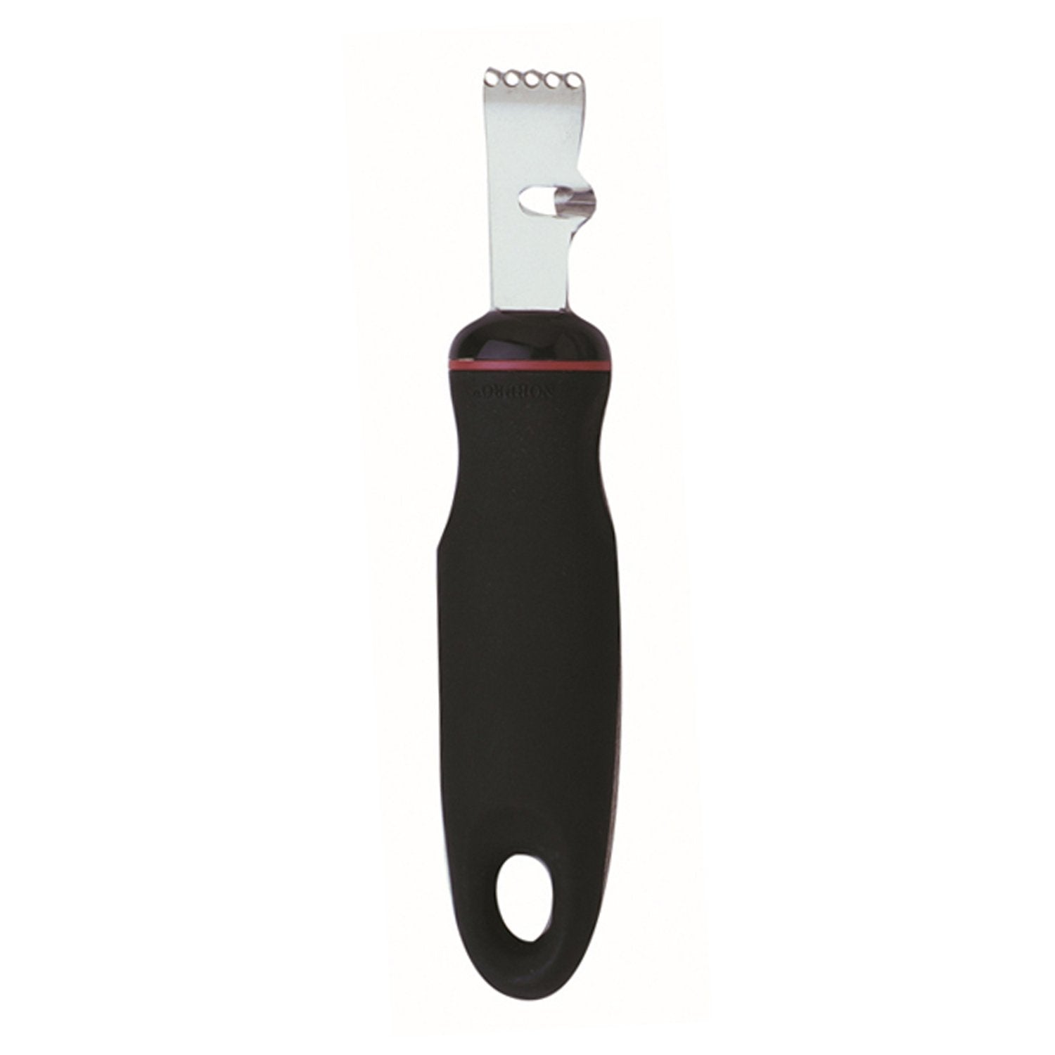 Norpro Grip-Ez Zester/Stripper Stainless Steel, One Size, Black