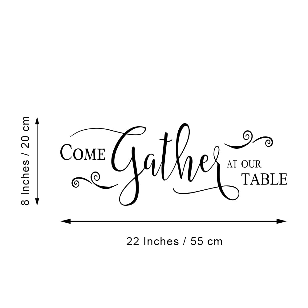 Come Gather At Our Table Home D  Cor Kitchen Dining Room Wall Art Kitchen Wall D  Cor