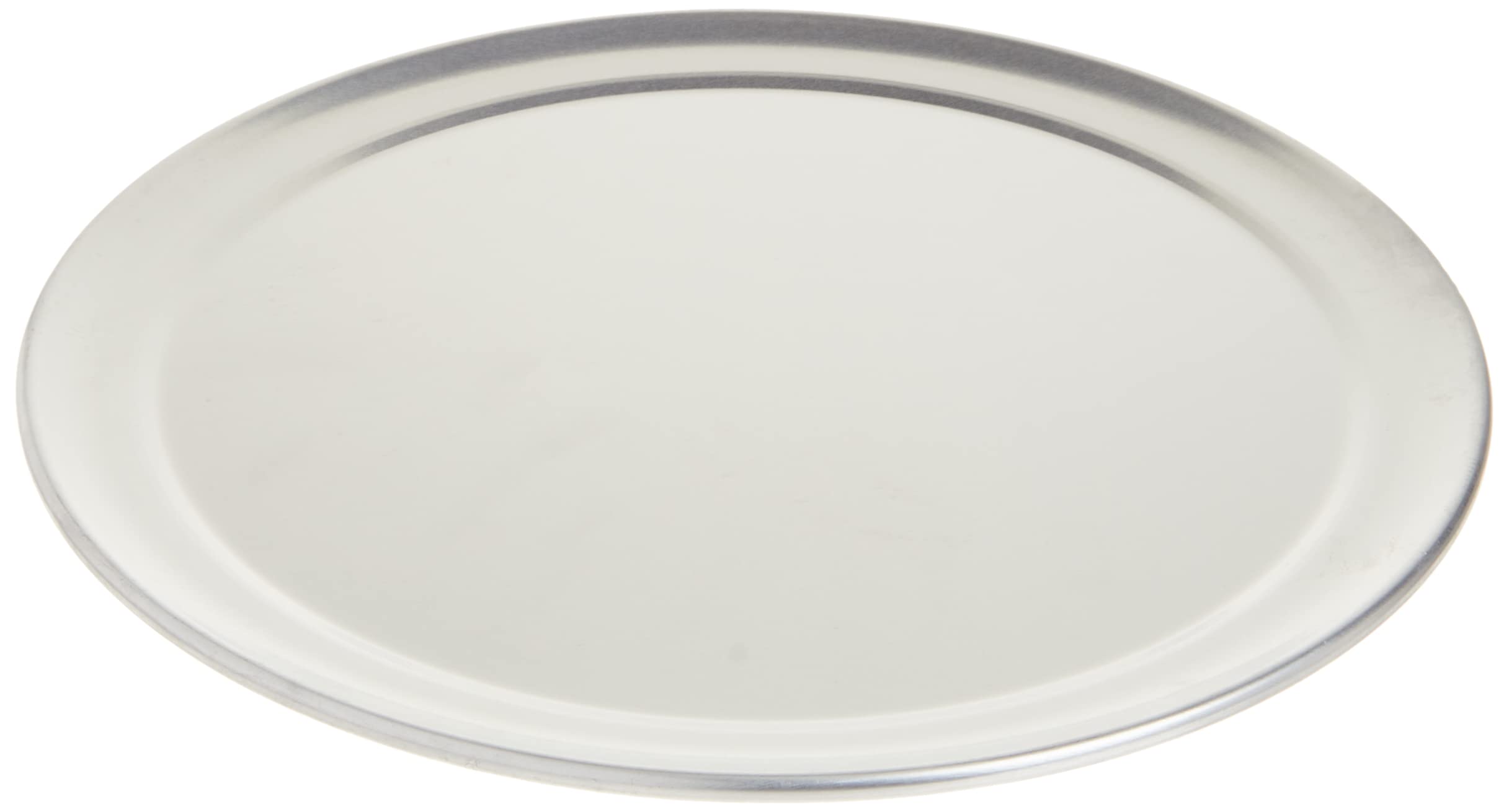 Winco 11 Aluminum Wide-Rim Pizza Pan