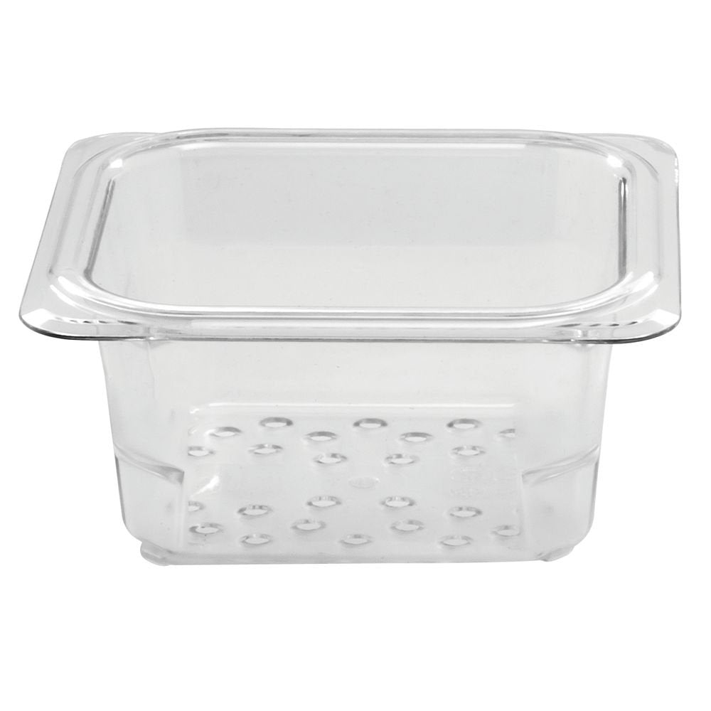 Cambro 63Clrcw135 Camwear Clear Colander For 3'' D Sixth Size Food Pan