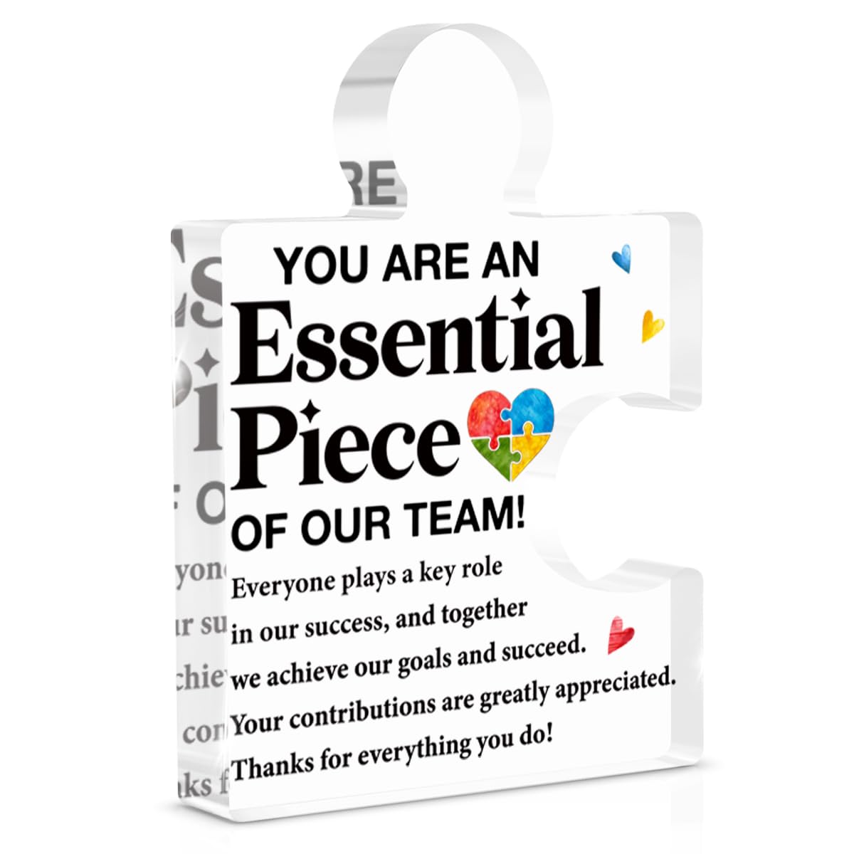 Team Thank You Appreciation Gifts for Coworkers Employees Staff Colleagues Volunteer, Best Teamwork Gifts You Are an Essential P