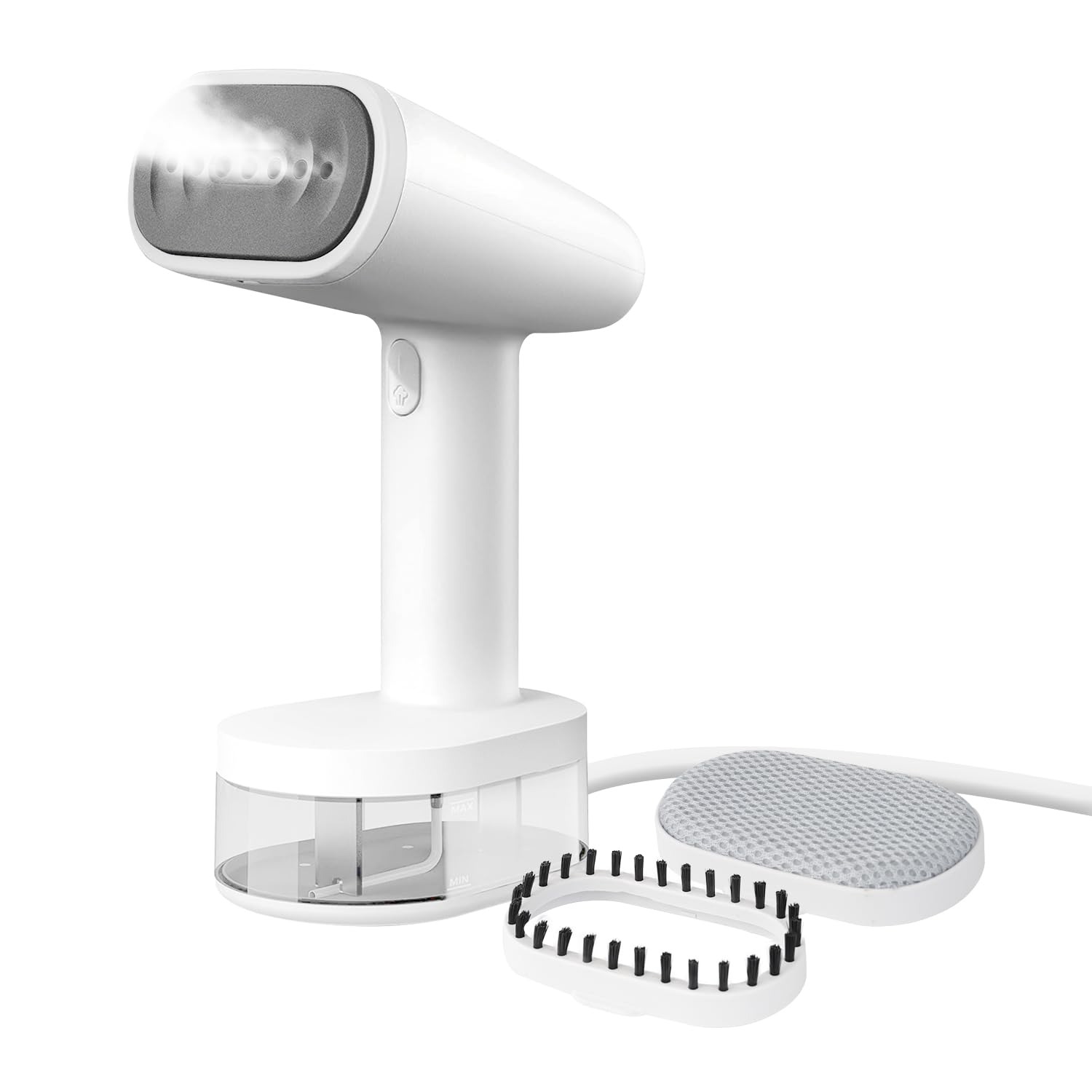 Hubicare Steamer For Clothes, 1500W Clothes Steamer With Large 250Ml Tank, Handheld Clothing Steamer, Fabric Wrinkle Remover, Po