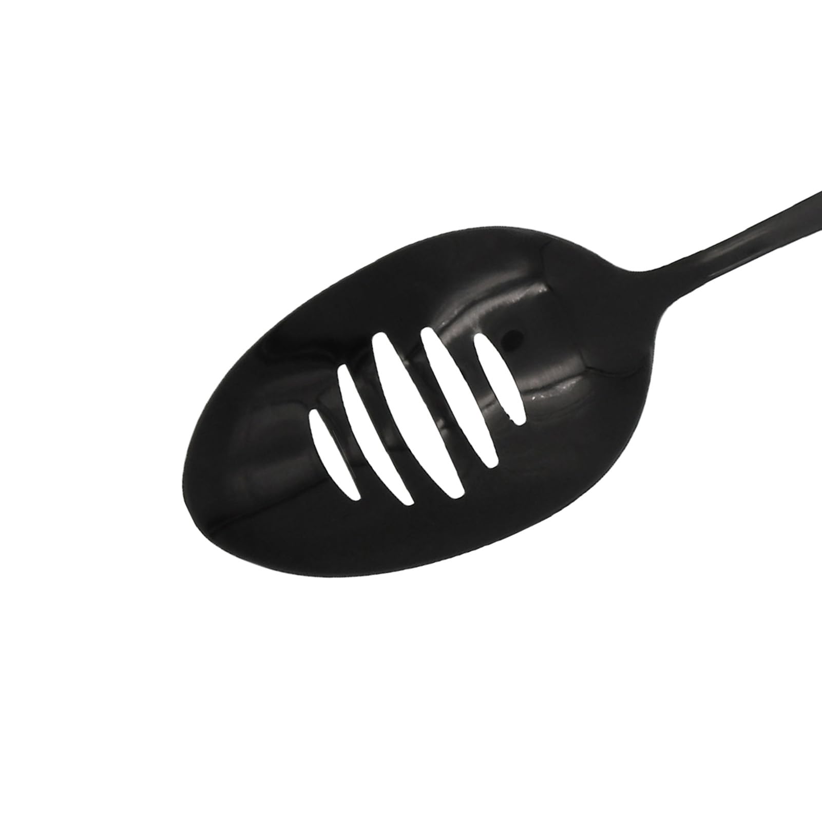 Bonigour 7 7/8'' Slotted Bowl,18-8 Stainless Steel Culinary Plating Spoon