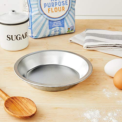 Fox Run 7-Inch Pie Pan, Tin-Plated Steel, Metallic Finish, Model 4618