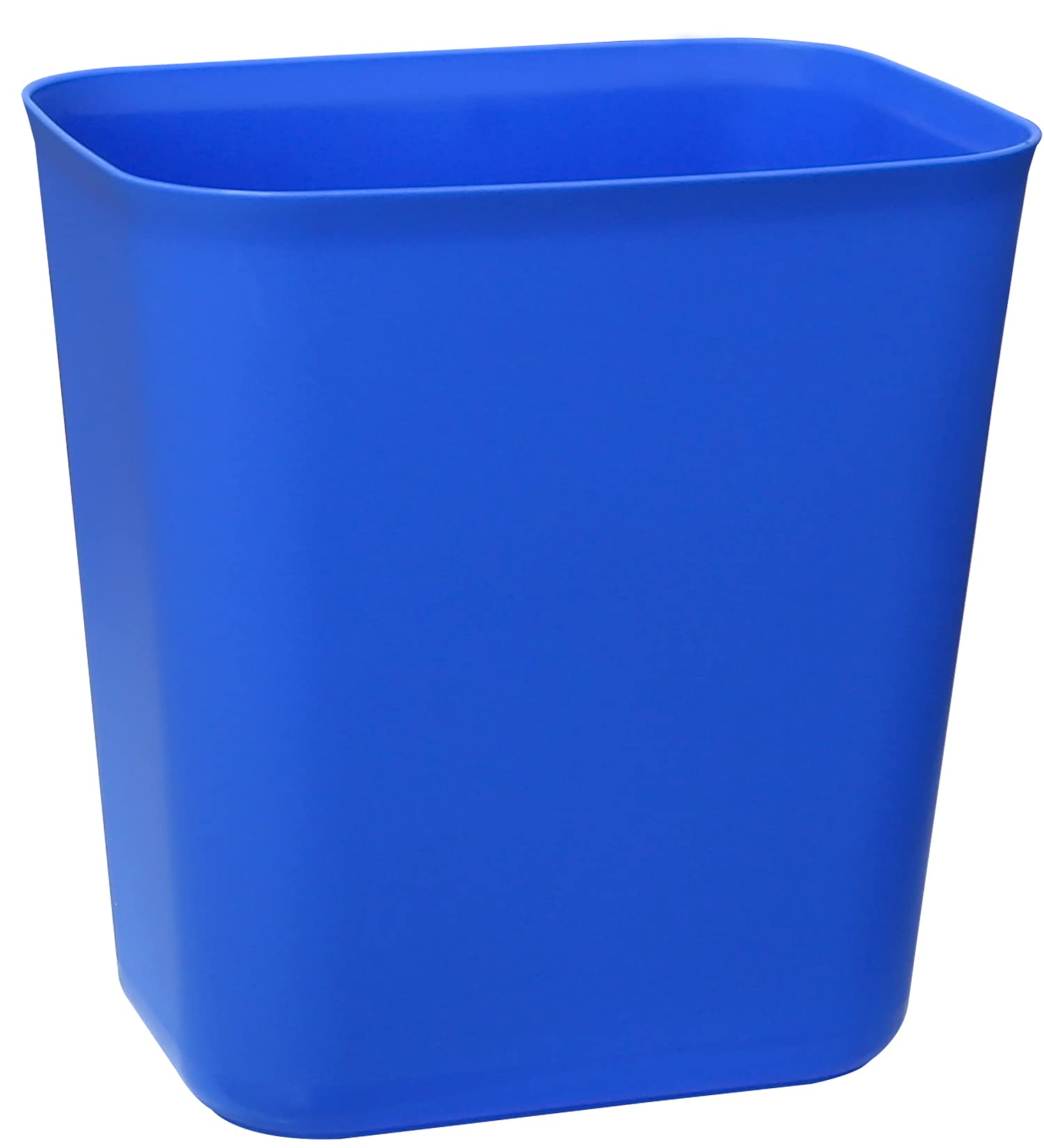 Nipogear 3 Gallons Efficient Trash Can Wastebasket, Fits Under Desk, Kitchen, Home, Office (Blue, 3 Gallons)