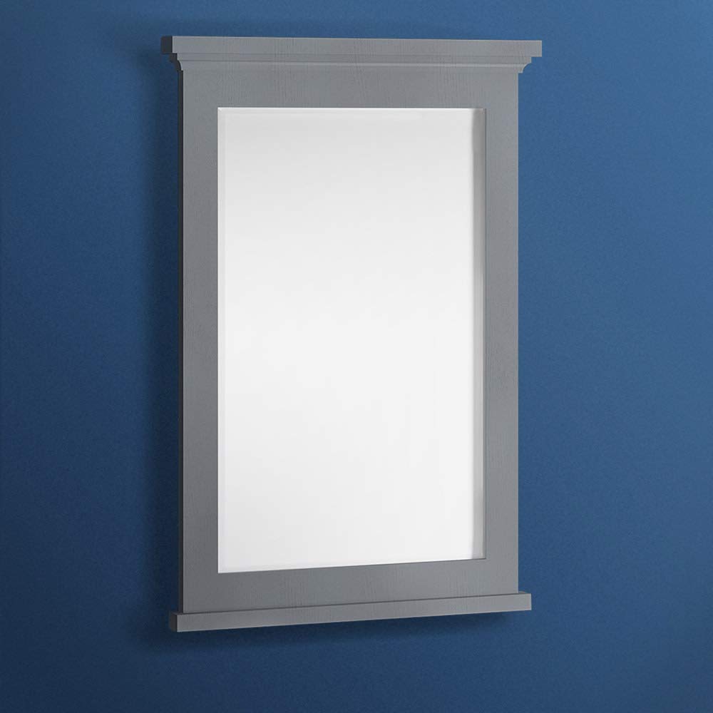 Fresca Windsor 24'' Gray Textured Bathroom Mirror