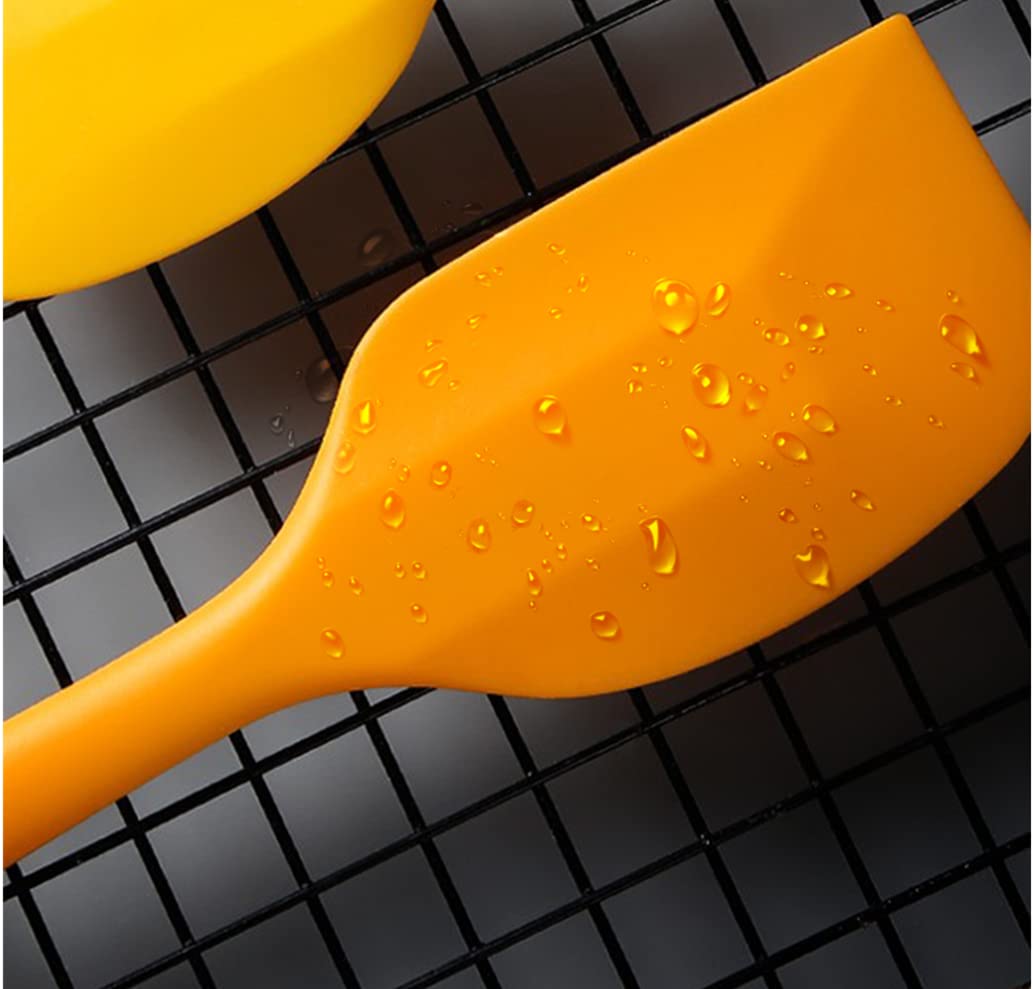 Lapxsnzd 8 Piece Heat Resistant Silicone Spatula Set - Non-Stick Rubber Spatula Kitchen Utensils For Cooking,Baking,And Mixing,M