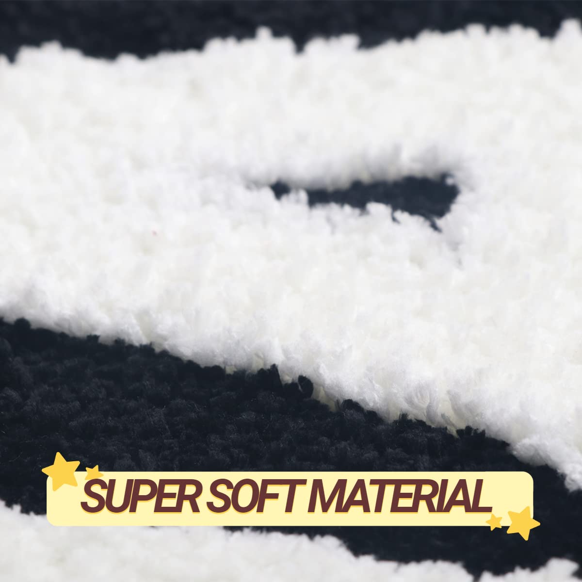 Boveu Get Naked Bath Mat Bathroom Rugs, Non Slip Absorbent Washable Microfiber Bath Carpet Black Bath Mat For Tub Bathroom Floor