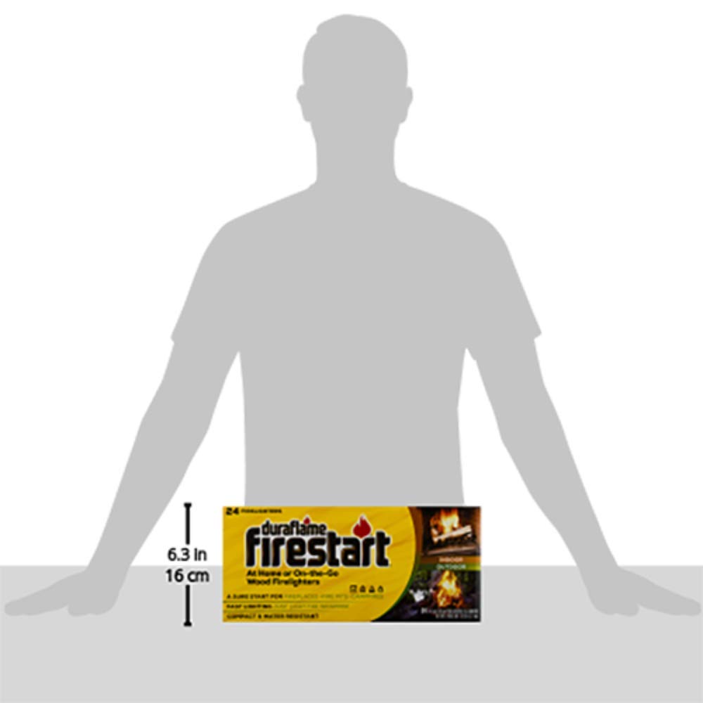 Duraflame Firestart Indoor/Outdoor Firelighters, 24 Pack