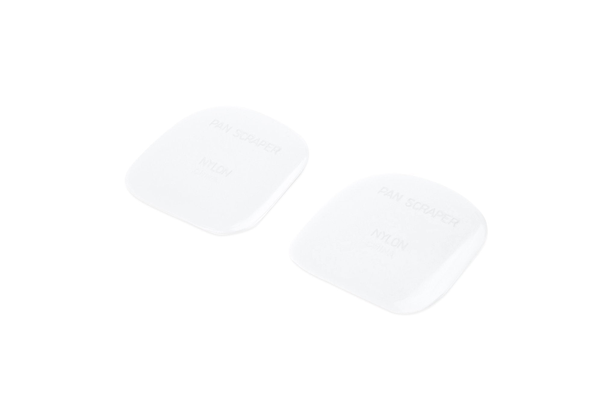 Fox Run Nylon Pot/Pan Scraper, Set Of 2, White