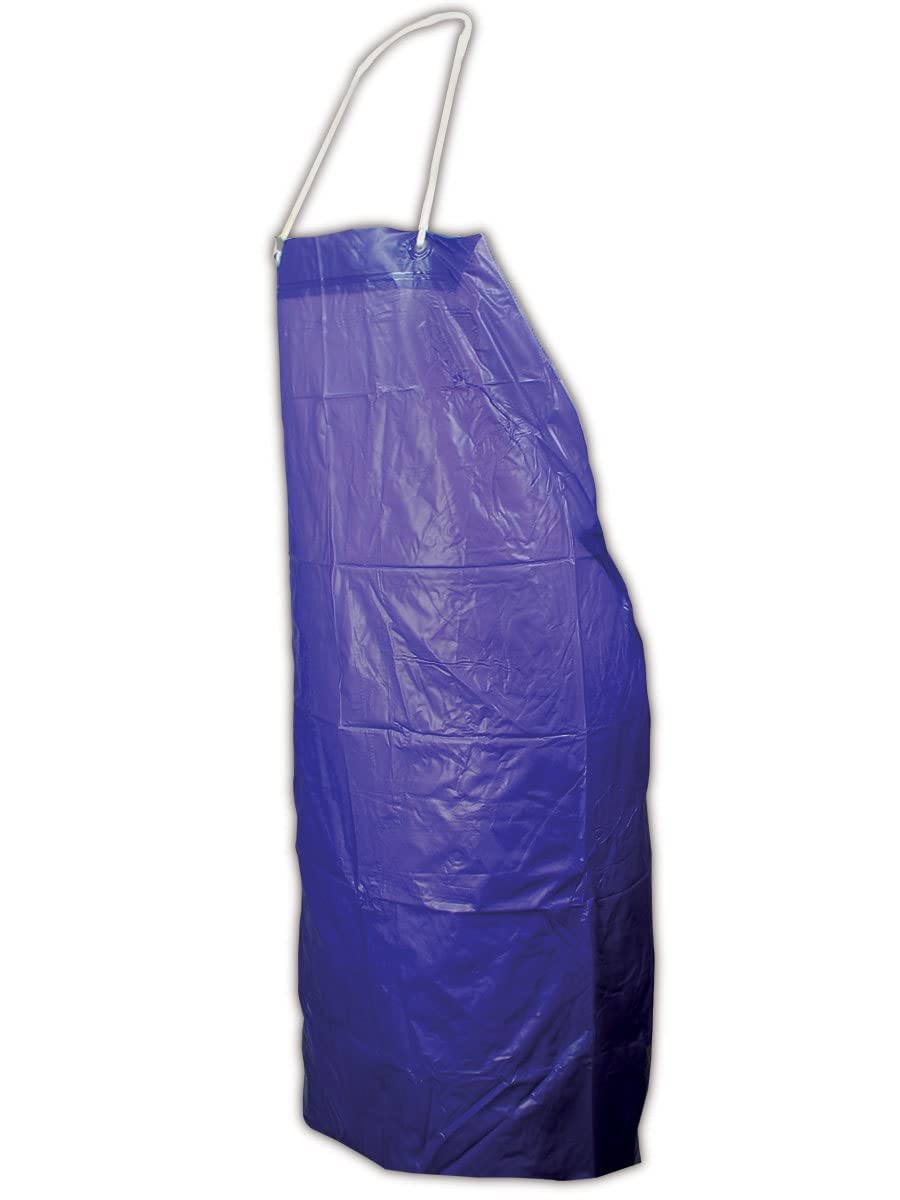 Magid Glove & Safety Magid Glove & Safety Vabs55Amzn Vinyl Apron, 8 Mil, Pvc, 35inch X 55inch, Blue (Pack Of 12)