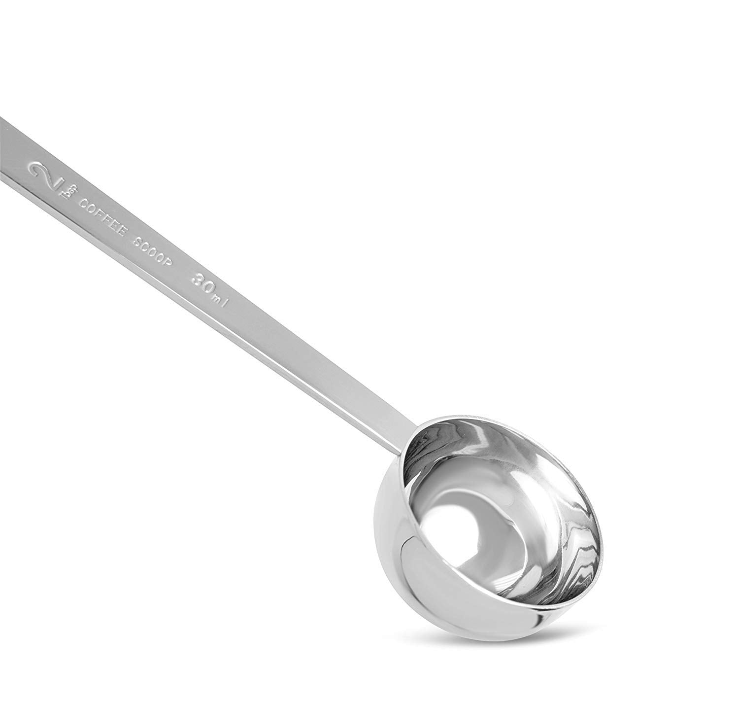 Izelokay Coffee Scoop Stainless Steel Tablespoon Long Handled Spoons 2Tbs (30Ml)