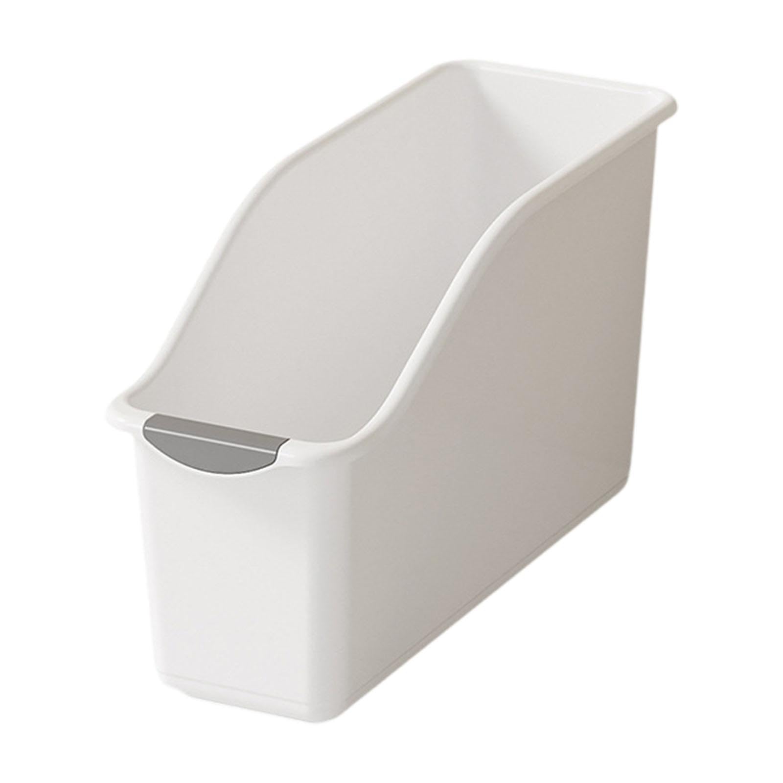 Trendivibe Kitchen Cabinet Organizer Bin Versatile Container For Cabinet Office Kitchen High White S