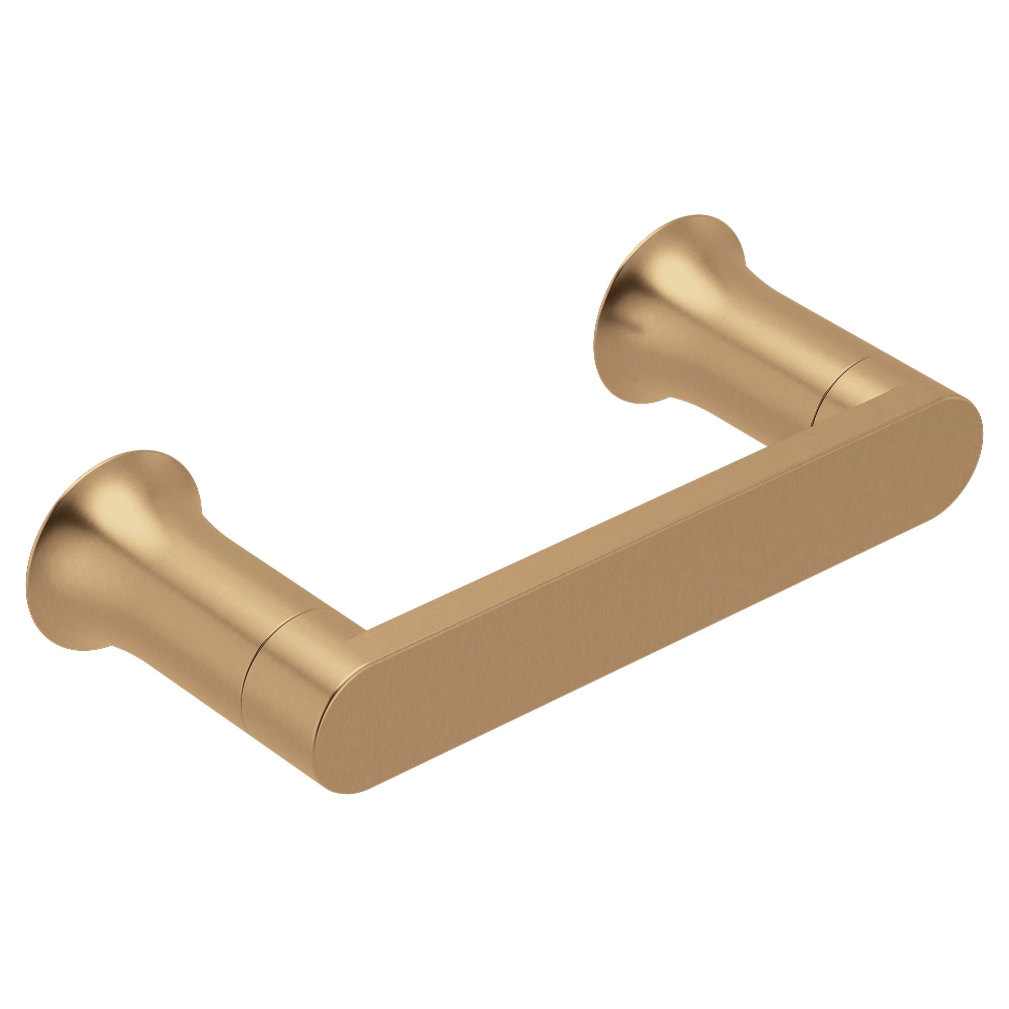 Moen Genta LX Bronzed Gold Modern Wall Mount Pivoting Toilet Paper Holder for Bathroom, BH3808BZG