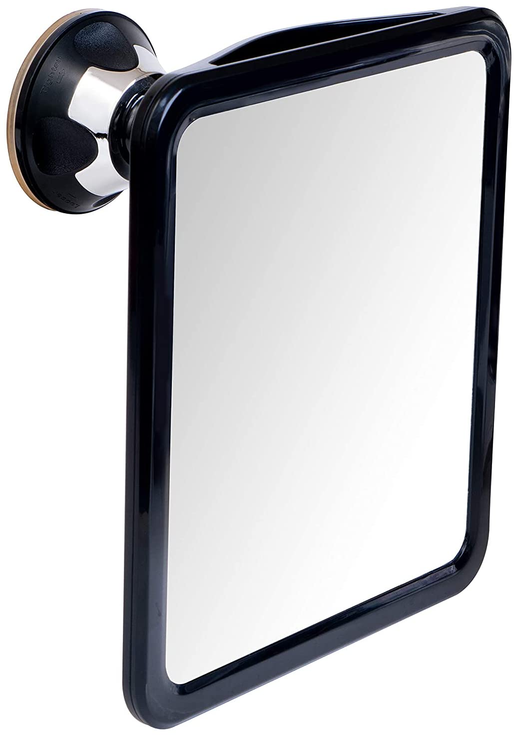 Mirrorvana Fogless Shower Mirror For Shaving With Upgraded Suction, Dual Anti Fog Design, Shatterproof Surface & 360 Swivel, 8''