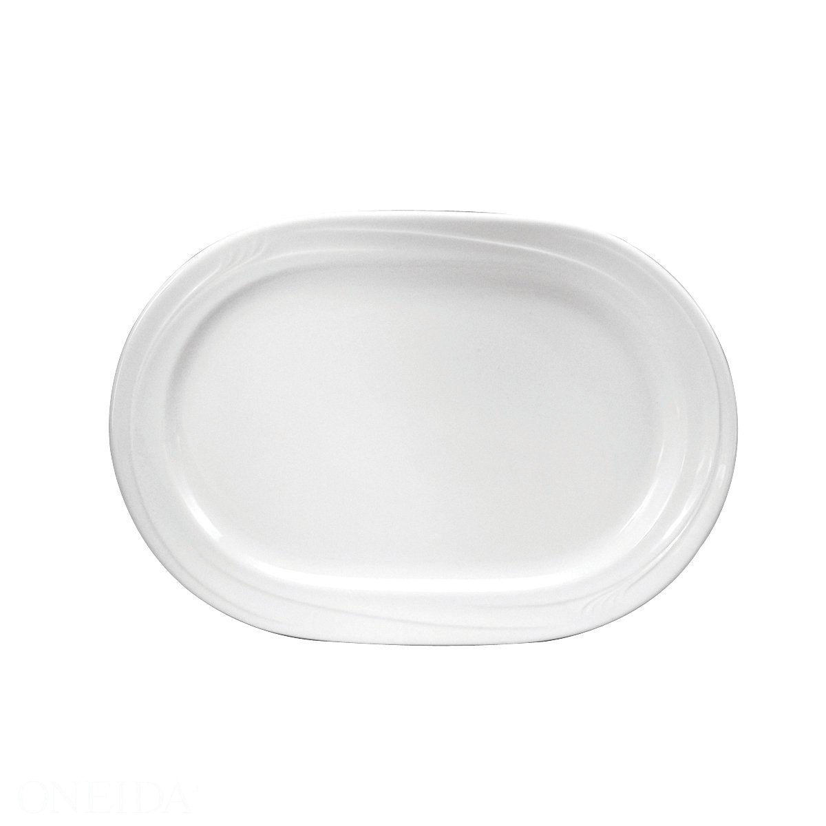 Oneida Foodservice F1040000361 Espree Plate, 11.75, Cream White Porcelain, Set of 12
