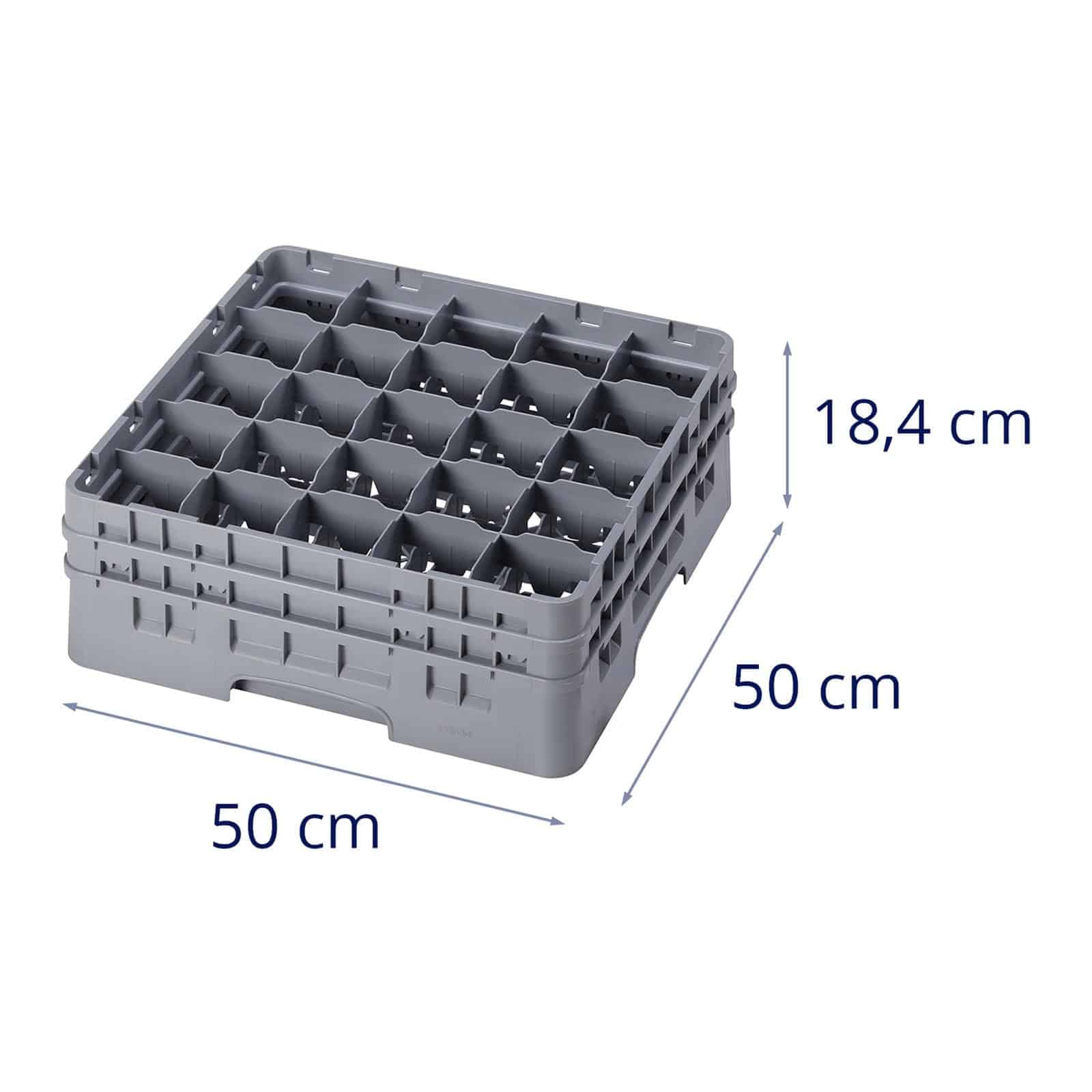 Cambro (25S434151) 25 Compartment Stemware And Tumbler Glass Rack - Camrack