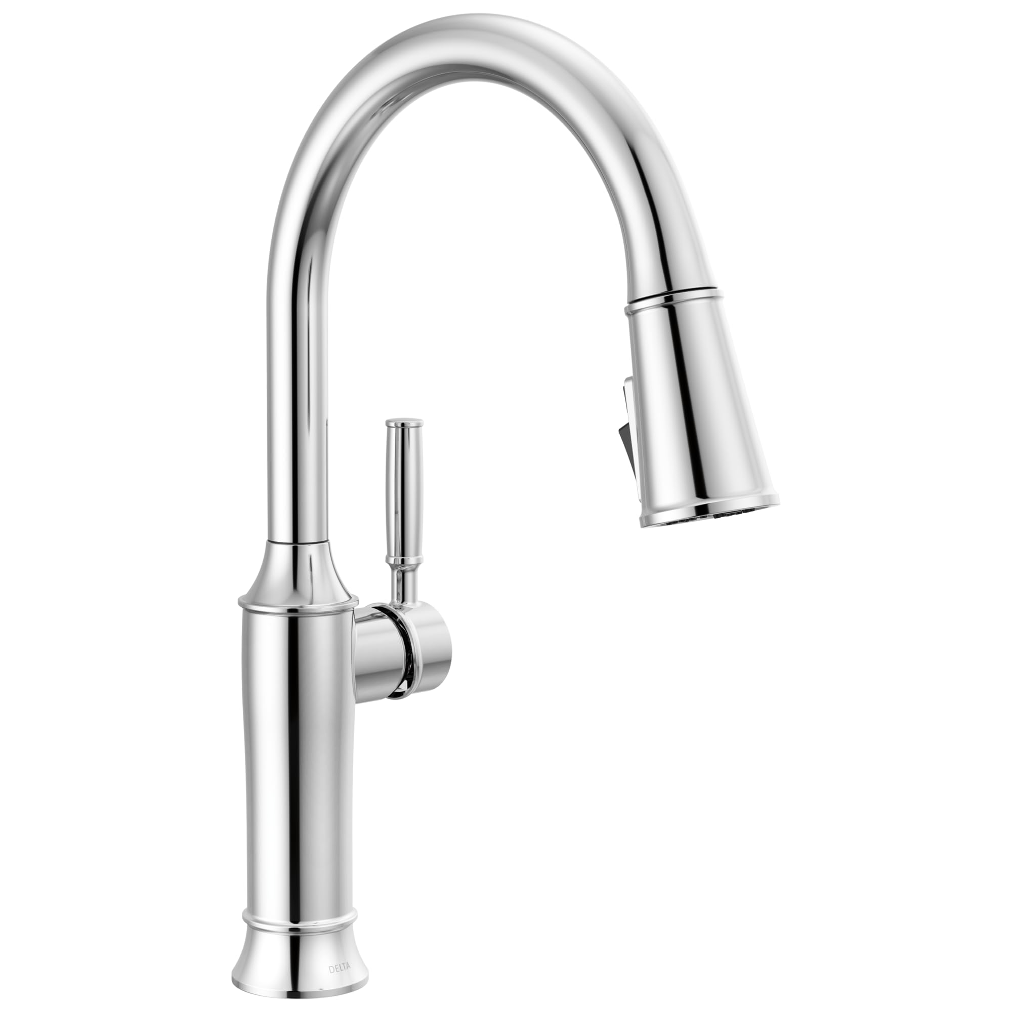 Delta Faucet Renaldi Kitchen Faucet with Pull Down Sprayer, Chrome Kitchen Sink Faucet, Delta ProClean Kitchen Faucet, Pull Down