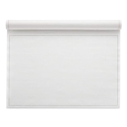 My Drap Washable And Reuseable Cloth Placemat - 17.7 X 12.6 In (12 Per Roll, Cotton Cream)