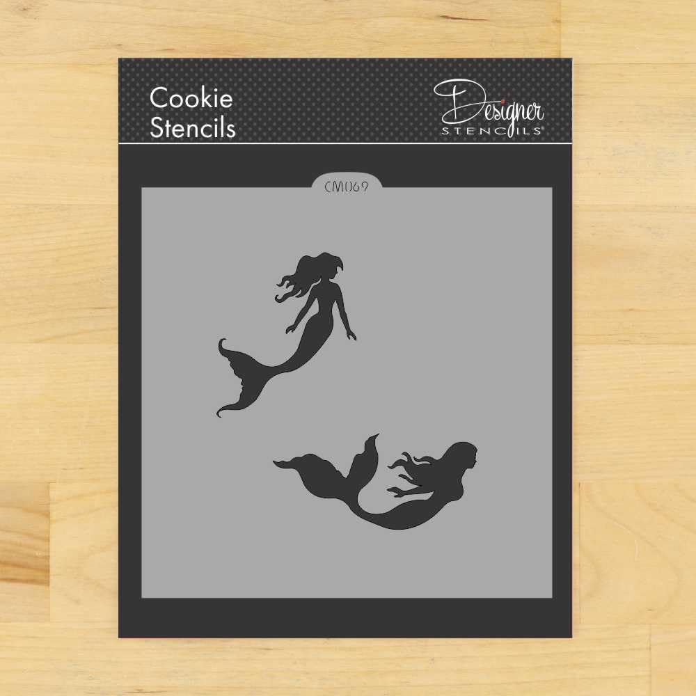 Mermaids Cookie And Craft Stencil By Designer Stencils