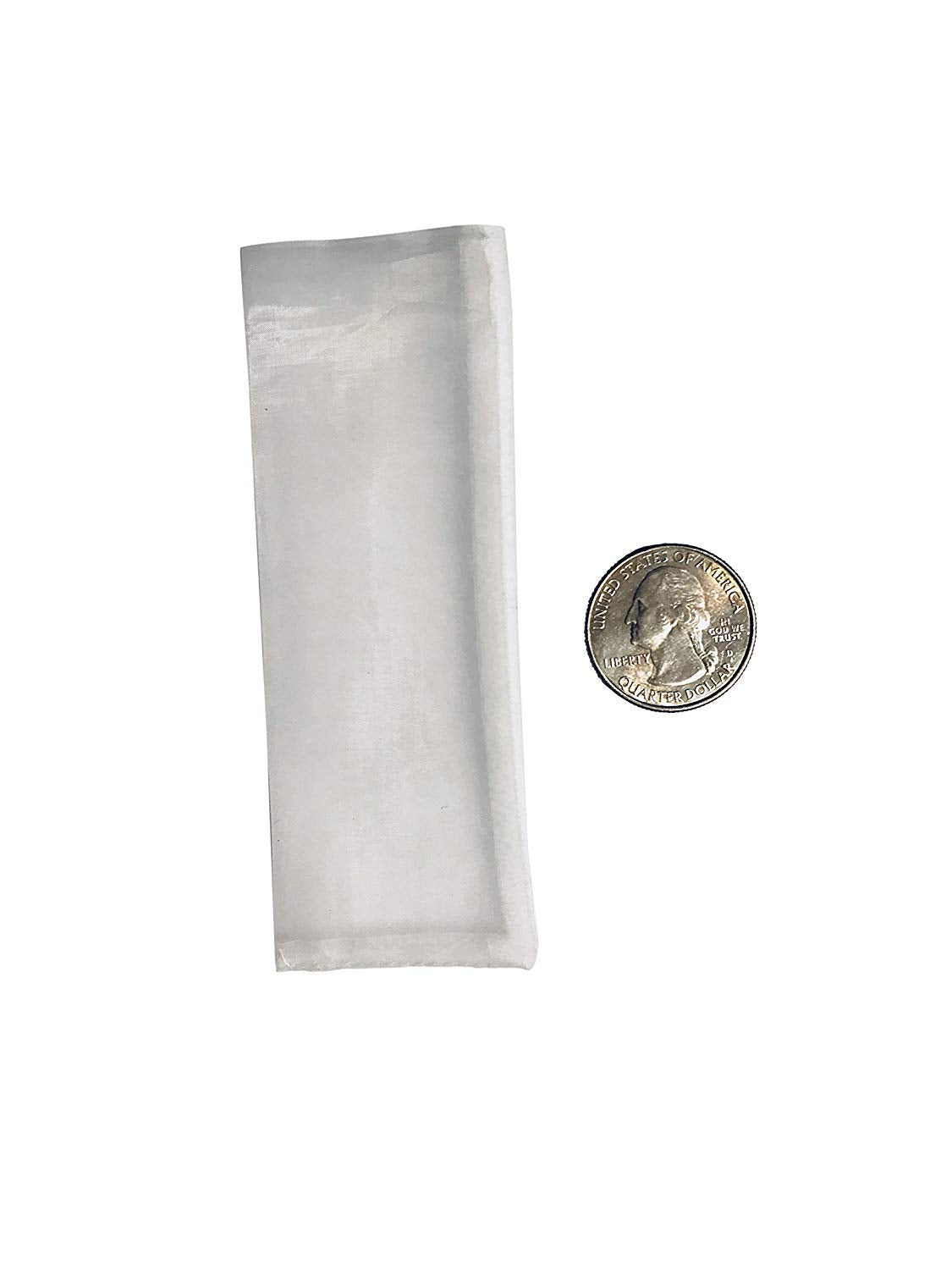 25 Micron | Premium Nylon Tea Filter Bags | 1.25'' X 4'' | 10 Pack