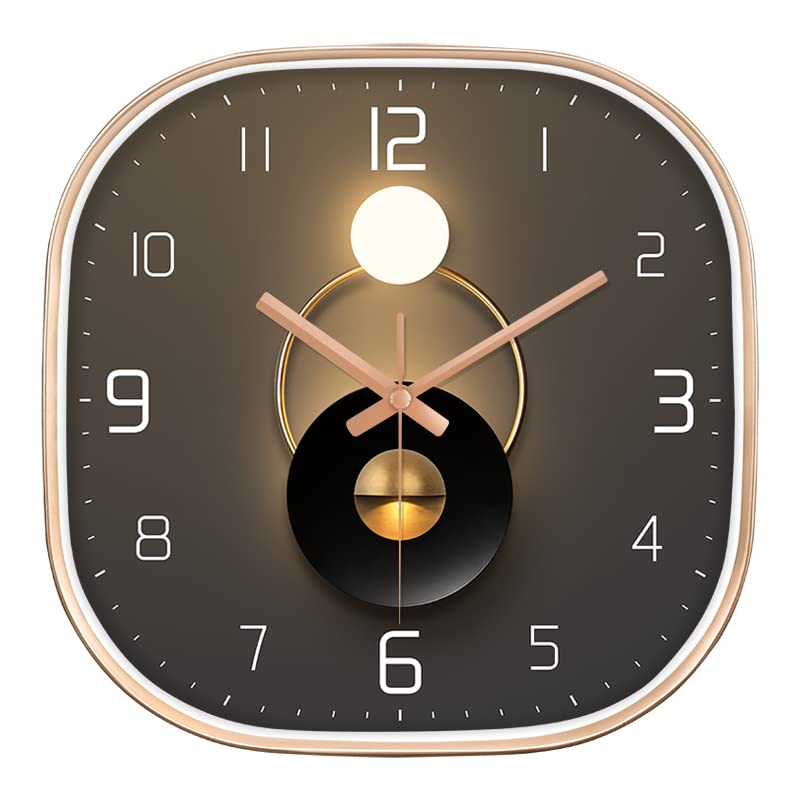 Star Work Non Ticking Silent Quartz Quartz Wall Clock Bedroom Hall Living Room Office | Mute And Quiet Wall Clocks| Home Decorat
