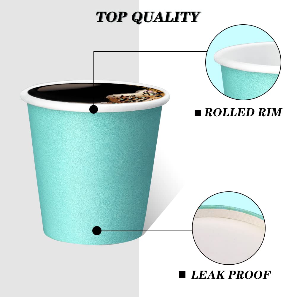 200 Pack 3 Oz White Paper Cups, Bathroom Cups Disposable,Moushwash Cups Small Snack Cups For Water, Juice,Candy Ideal For Party