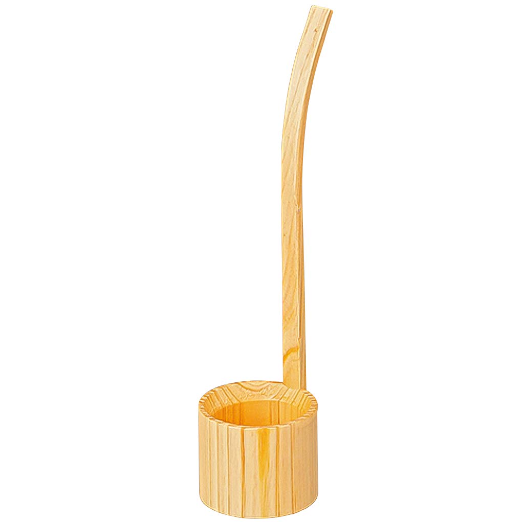 Yamako 12393 Hinoki Standing Ladle, Made in Japan