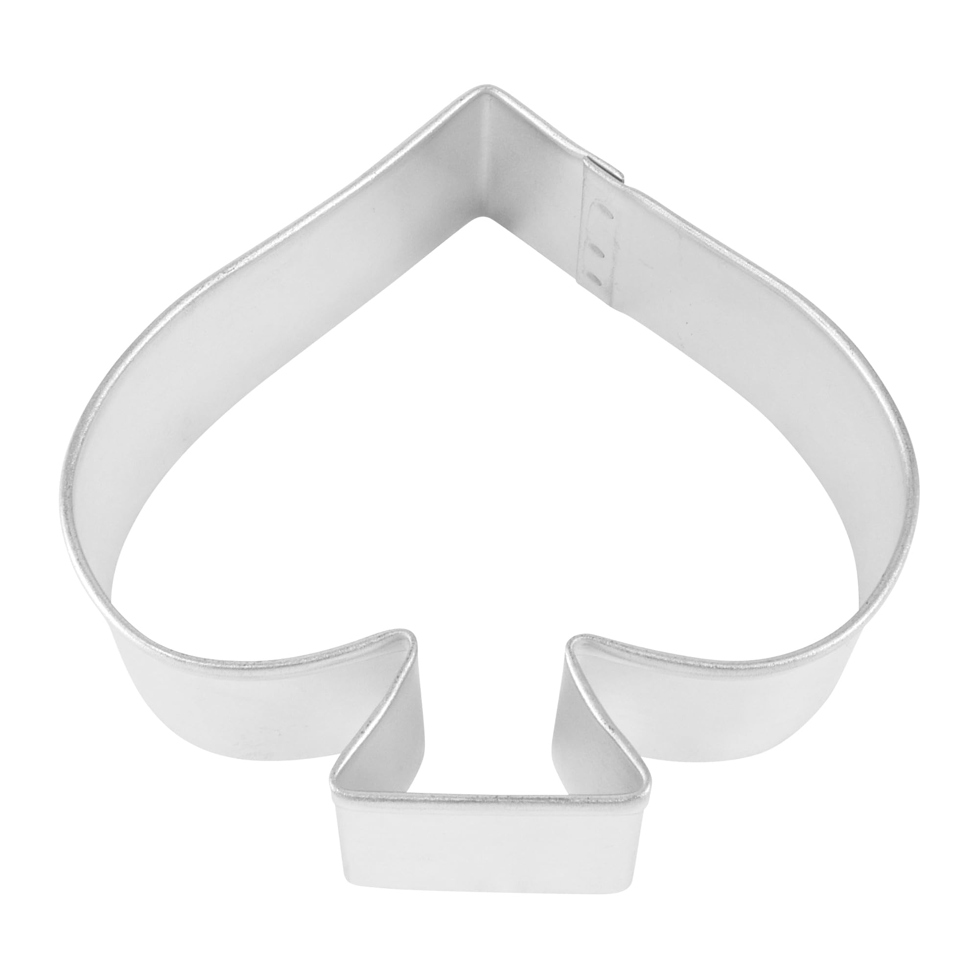 R&M Spade 3.75'' Cookie Cutter In Durable, Economical, Tinplated Steel