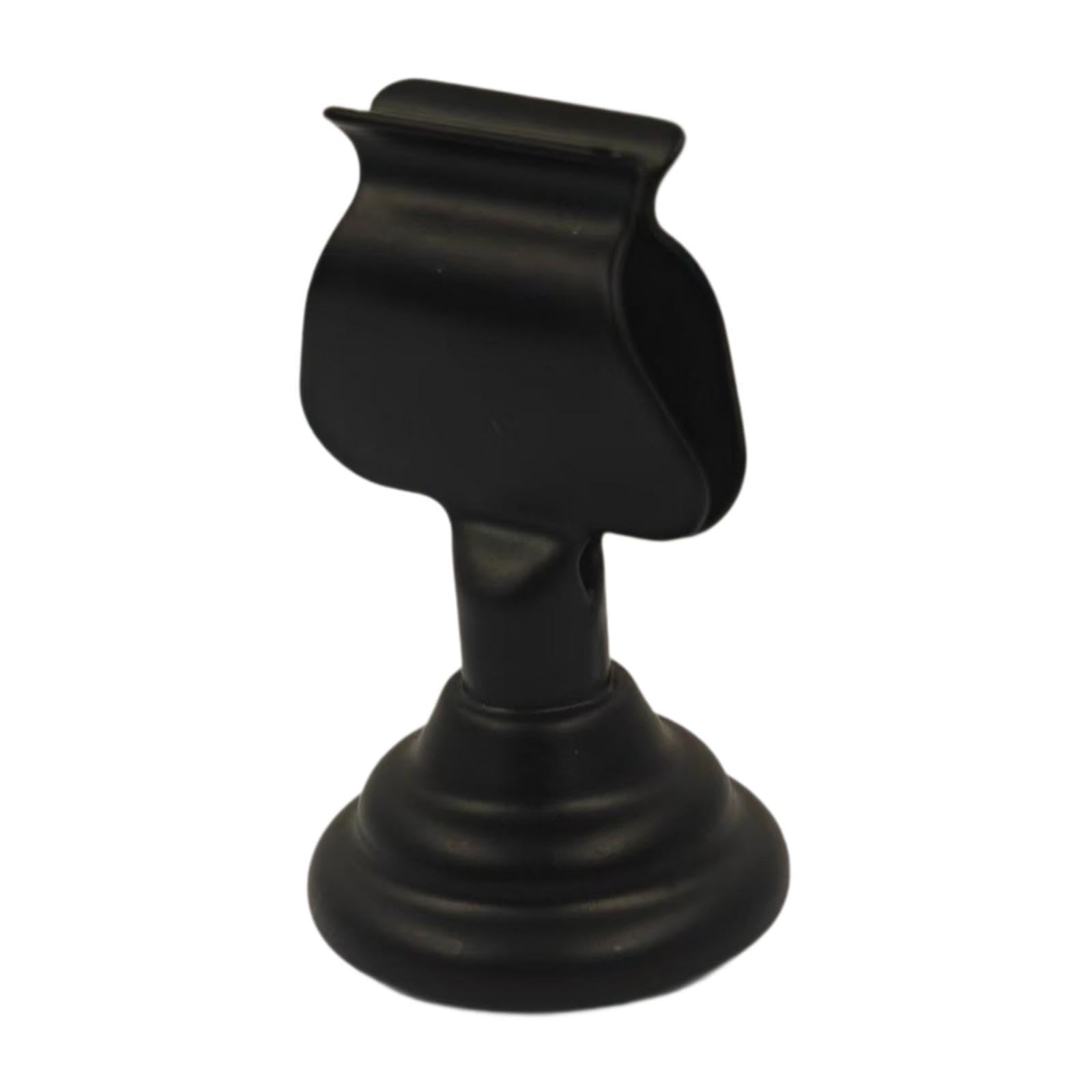 MERISHOPP Place Card Holder Photo Holder for Wedding Reception Anniversary Office Desk Black