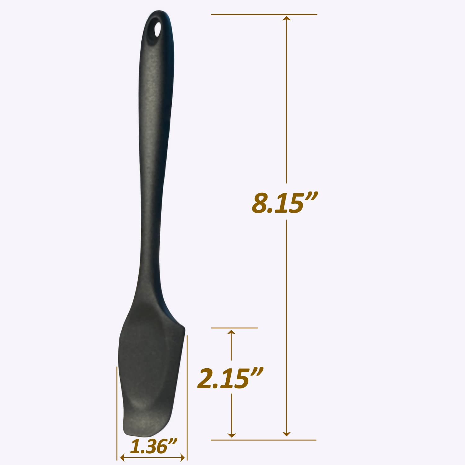 Silicone Mini Spatula Set, Curved Small Spatula With Shallow Bowl For Kitchen, Seamless Jar Scraper For Cooking Baking, Wet Pet