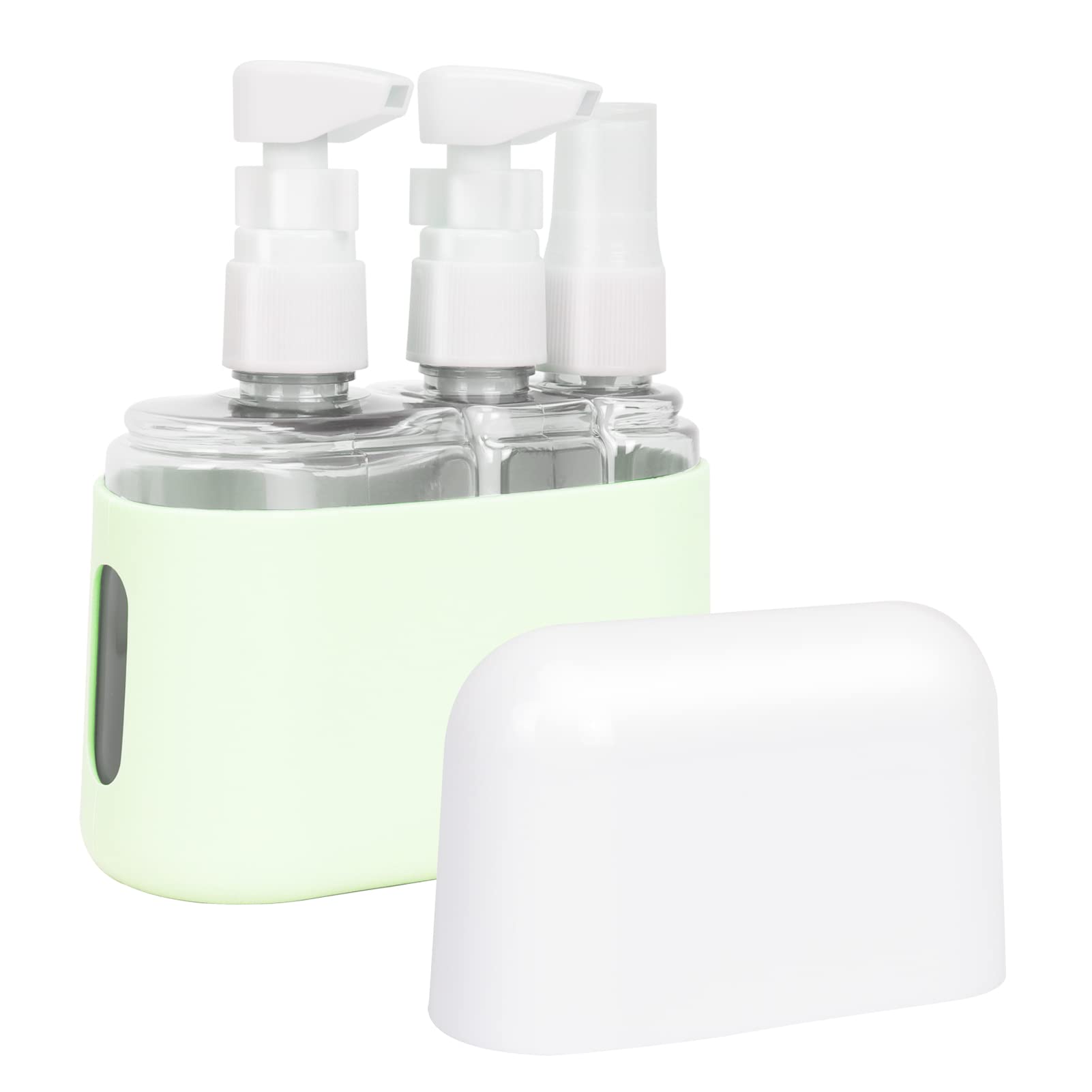 Skycase Travel Bottles, Travel Size Toiletries - Leak Proof Refillable Tsa Approved Travel Bottles, 3 In 1 Travel Containers Wit