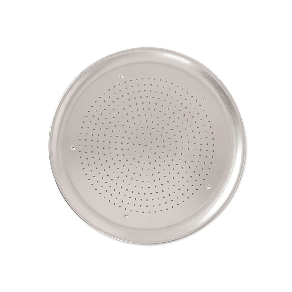 Nordic Ware Naturals Aluminum Commercial 16'' Hot Air Pizza Crisper, Silver