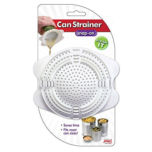 Can Colander Strainer (4 Pack), Best For Canned Tuna, Vegetables & Fruit, Easy Fit Food Strainers For Clean Food Preparation, Ki