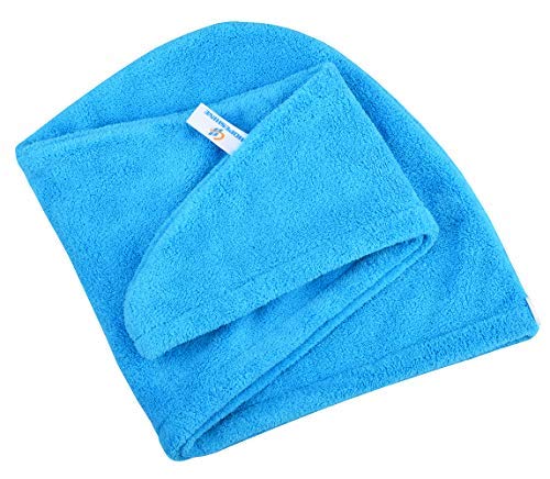 HOPESHINE Hair Drying Towel Twist Microfiber Towels for Hair Turban Wrap Fast Drying Super Soft and Absorbent Great Gift for Wom