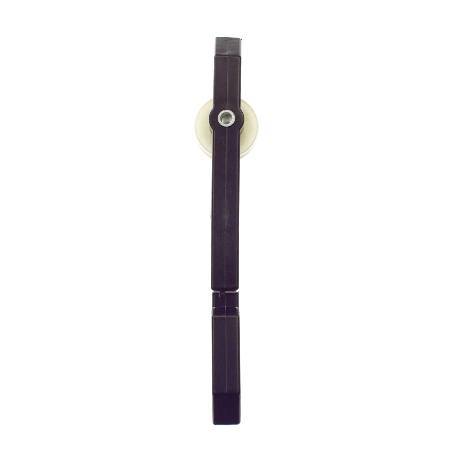 Motanar Plastic Aluminum Clothesline Separator Spreader Pulley For Long Clothesline And Heavy Loads (2, Black)
