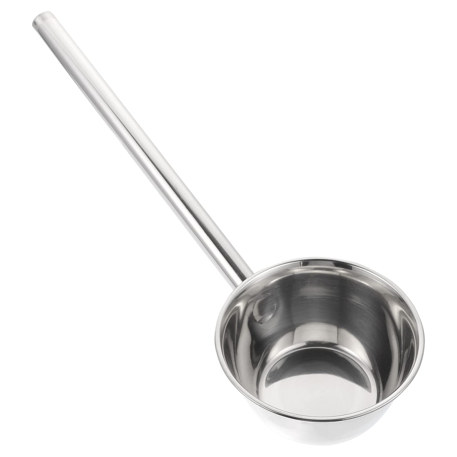 DOITOOL Long Handle Water Ladle Stainless Steel Water Ladle for Kitchen Bath and Garden 18.30 in Extra Long Handle Scoop for Pla