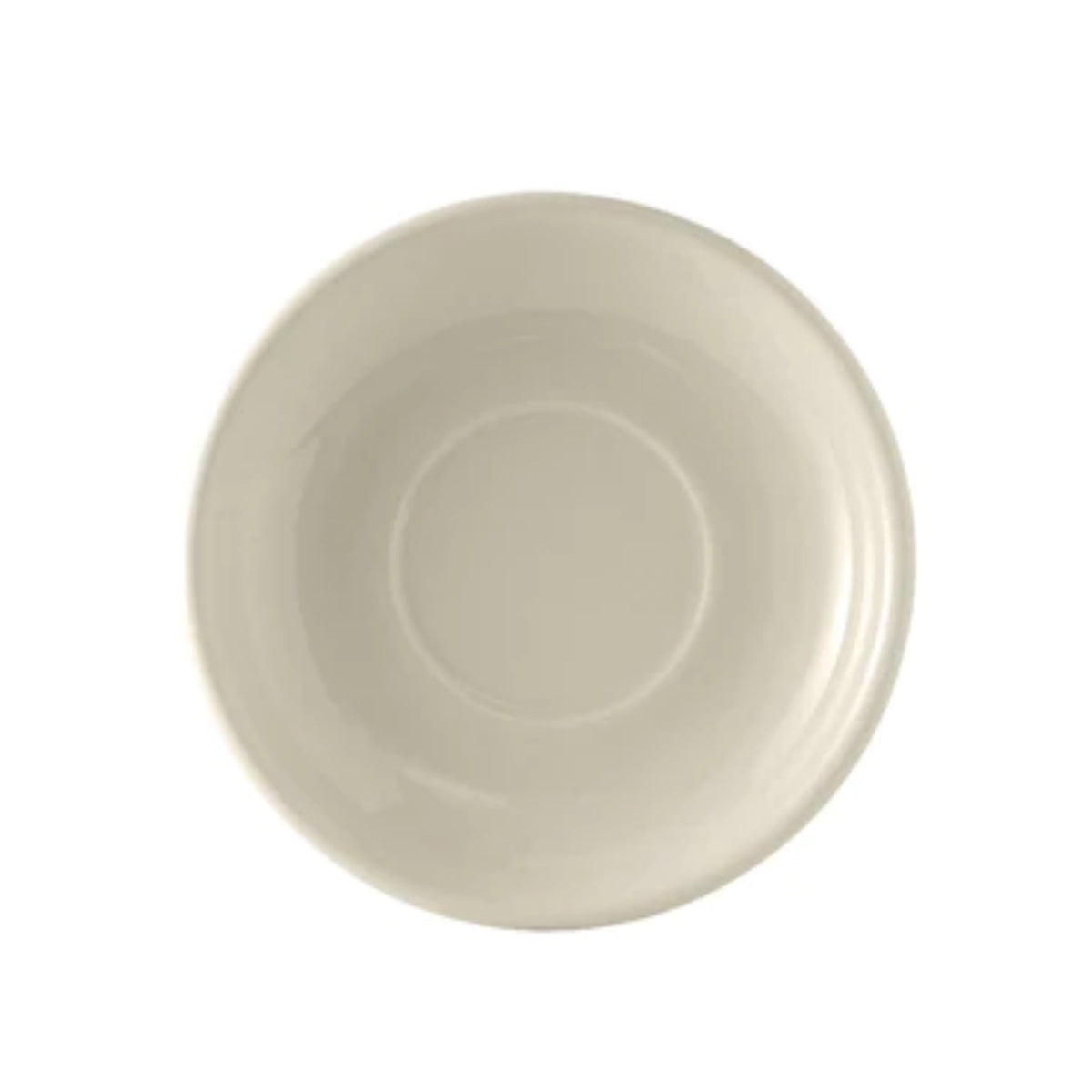 Tuxton China Bee-066 Cappuccino Saucer, 6-3/4'' Dia., Round, Microwave & Dishwasher Safe, Oven Proof, Fully Vitrified, Lead-Free